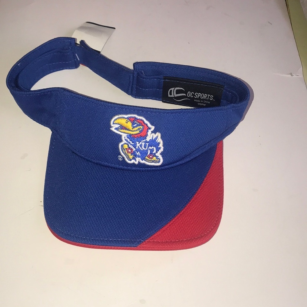 NWT Jayhawks Visor